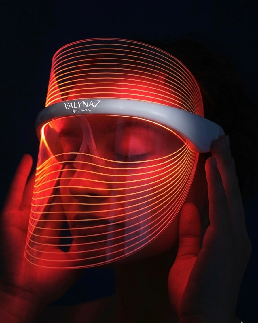 VALYNAZ™ GlowShield – Ultra-Light 7-Color LED Therapy Mask