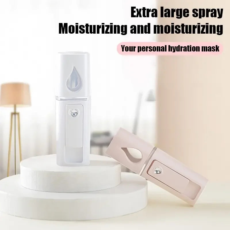 Mini Portable Facial Steamer Rechargeable