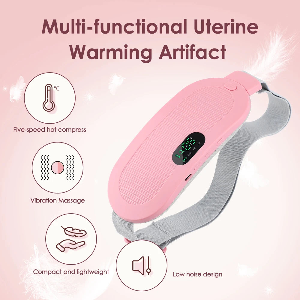 Electric Heating Vibrator Pad Women