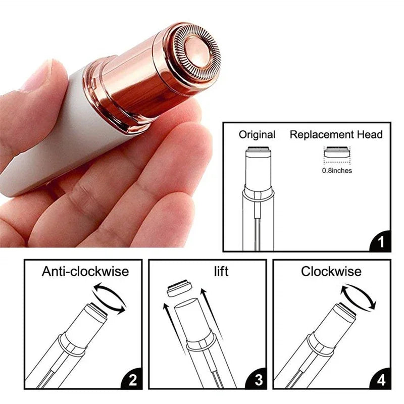 Lipstick-Style Facial Hair Remover