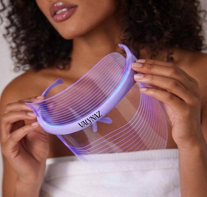 VALYNAZ™ GlowShield – Ultra-Light 7-Color LED Therapy Mask