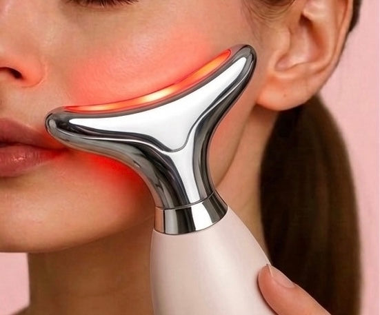 VALYNAZ™ Micro-current 7 Lights Face &amp; Neck Massager
