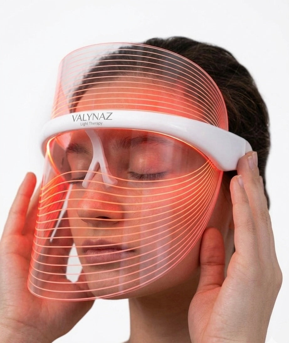 VALYNAZ™ GlowShield – Ultra-Light 7-Color LED Therapy Mask