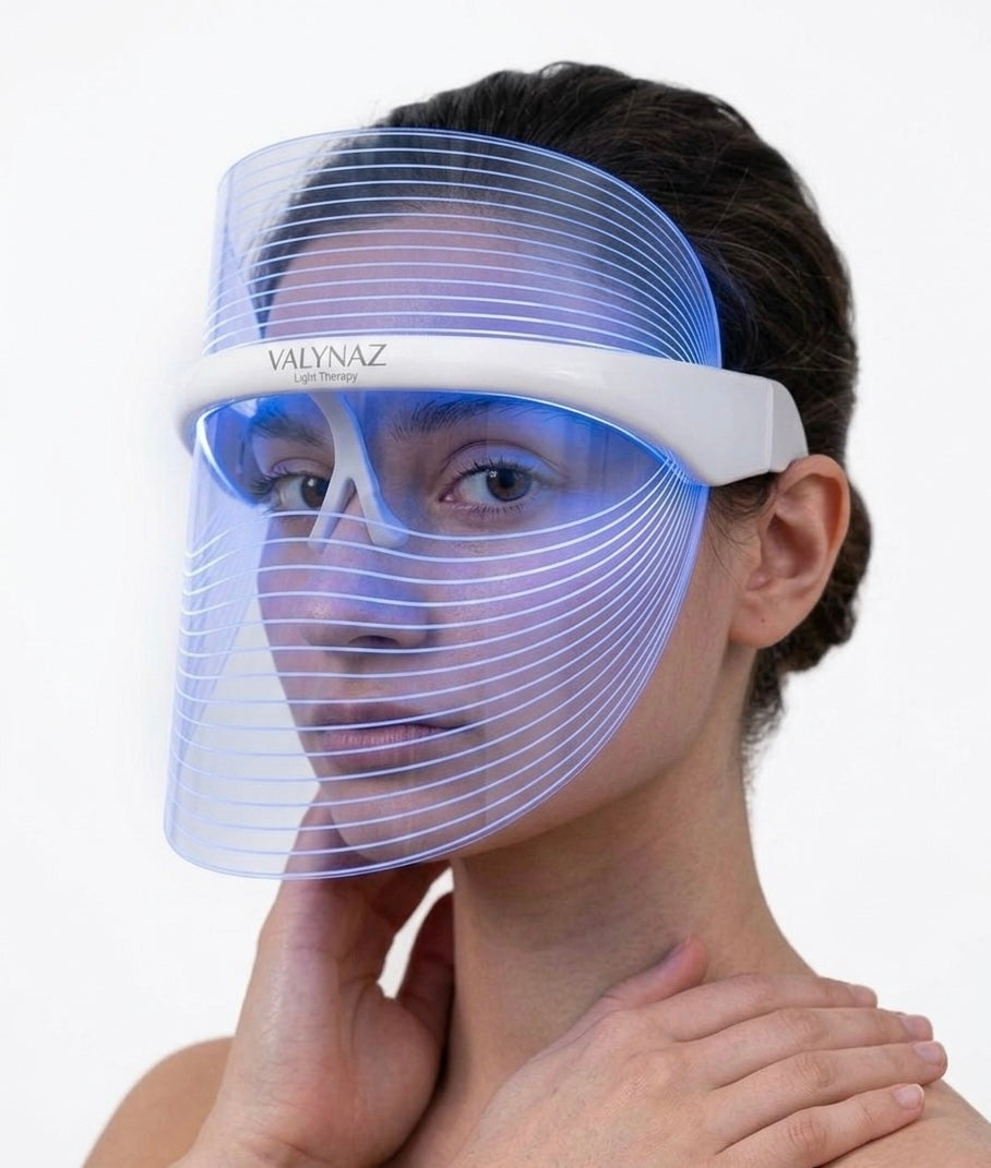 VALYNAZ™ GlowShield – Ultra-Light 7-Color LED Therapy Mask