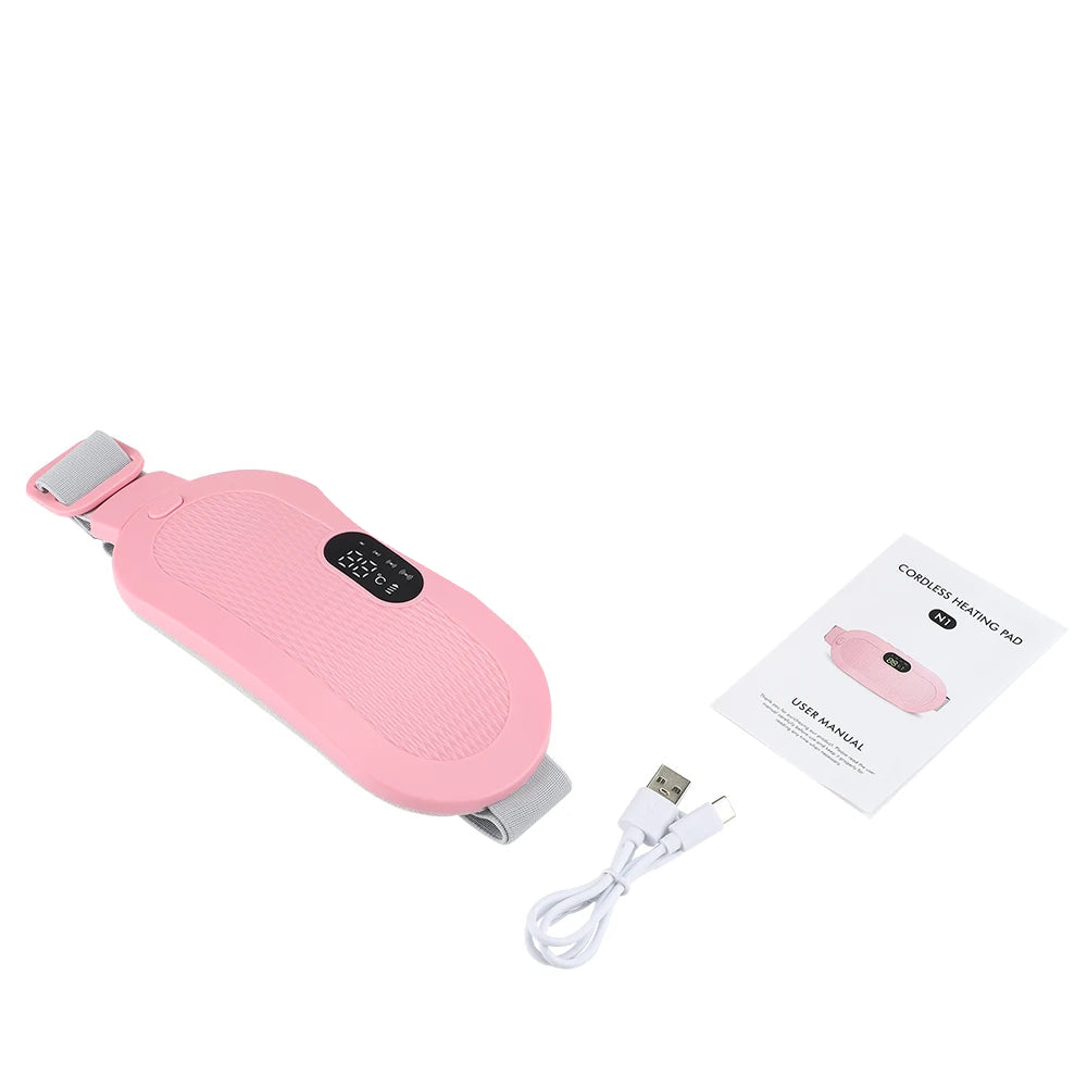 Electric Heating Vibrator Pad Women
