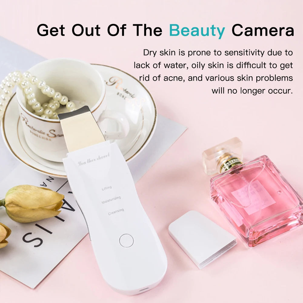 Electric Ultrasonic Skin Scrubber