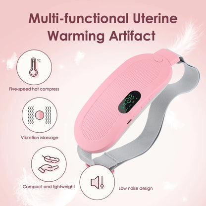 Electric Heating Vibrator Pad Women